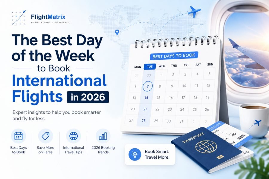 The best day of the week to book international flights in 2026