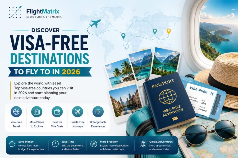 Visa-free destinations to fly to in 2026, updated