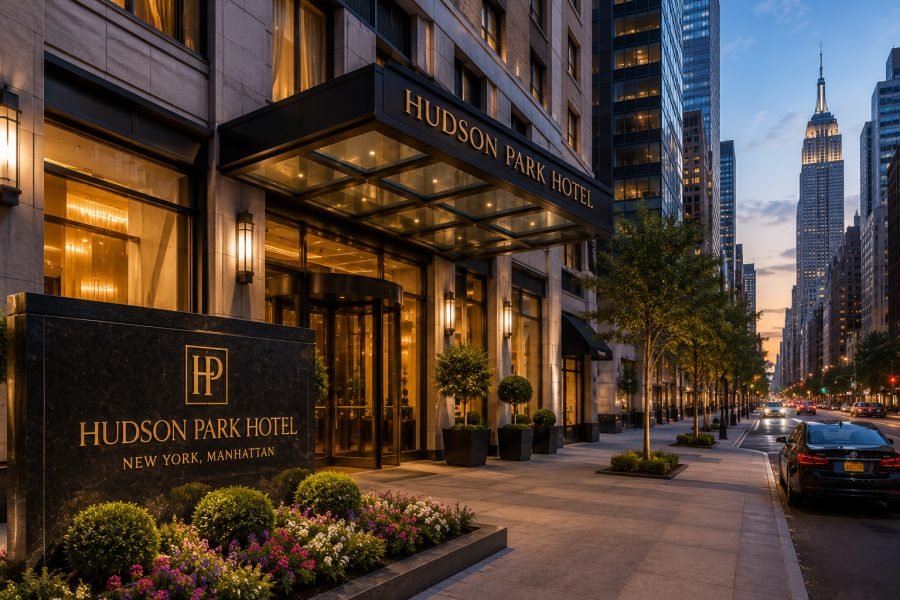 Hudson Park Hotel entrance